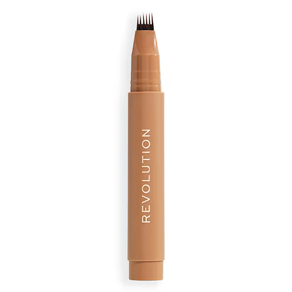 Revolution Brow Hair Pen Cool Brown, imported from the UK