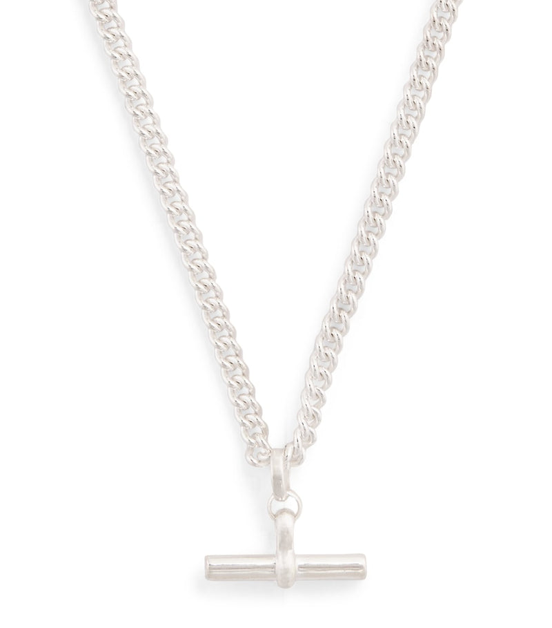 Tilly Sveaas sterling silver Curblink chain necklace - British product