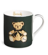 Harrods Harrods Henry Bear Bone China Mug- Buy online at McGrocer