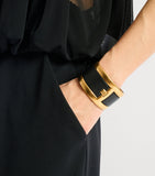 Balmain gold-tone Anthem cuff bracelet, UK version