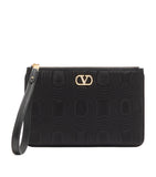 Valentino Garavani small moiré pouch imported from the UK