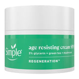 Simple Age Resisting Cream Moisturiser SPF 15 50ml - McGrocer