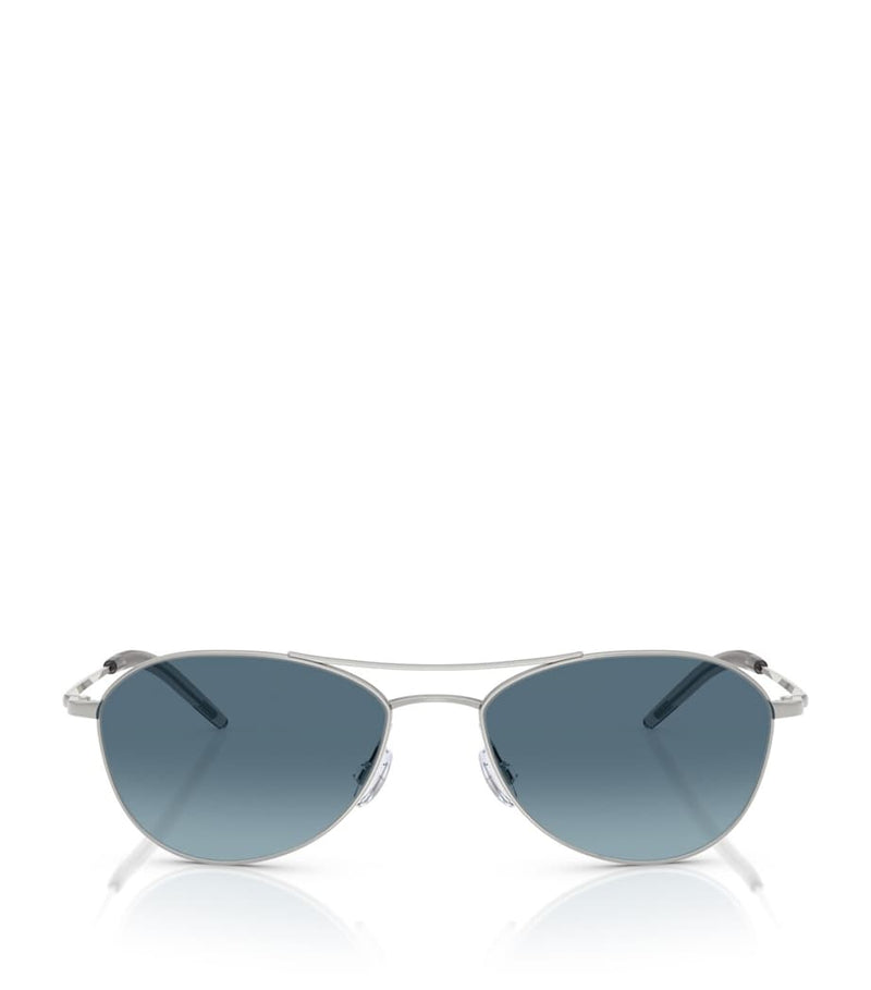 Oliver Peoples Aero II aviator sunglasses, UK version