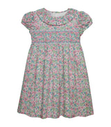 Harrods Trotters Cotton Liberty Print Dress Children's Dress 2-5 Years- Buy online at McGrocer