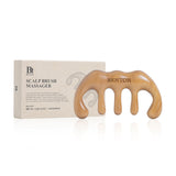 Superdrug Benton Scalp Brush Massager Wooden Body Tool- Buy online at McGrocer
