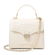 Harrods Aspinal Of London Midi Mayfair Top-Handle Bag- Buy online at McGrocer