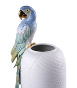 Harrods Intricately Detailed Macaw Porcelain Vase 56cm- Buy online at McGrocer