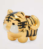LOEWE tiger dice charm brass - British product