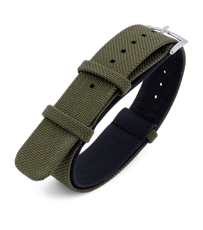 Jean Rousseau NATO technical fabric watch strap (British brand)