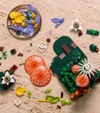 LEGO Botanicals Woodland Mushrooms building set 11505, imported from the UK