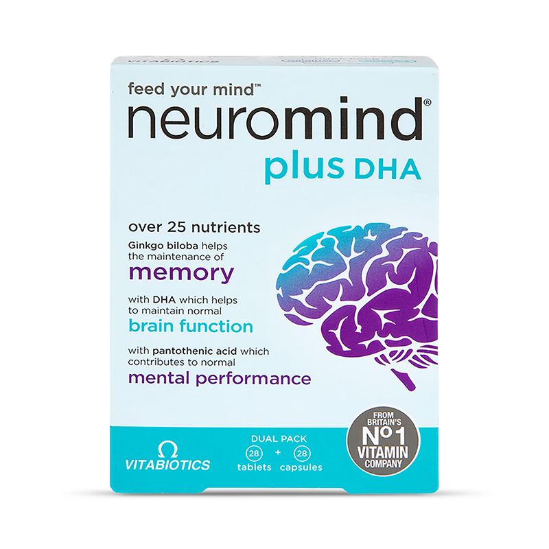 Vitabiotics Neuromind Plus Supplement 56 Tablets (British brand)