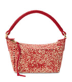LOEWE x Paula's Ibiza raffia pouch with leather handle, UK version