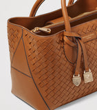 Aspinal of London midi leather tote bag, UK version
