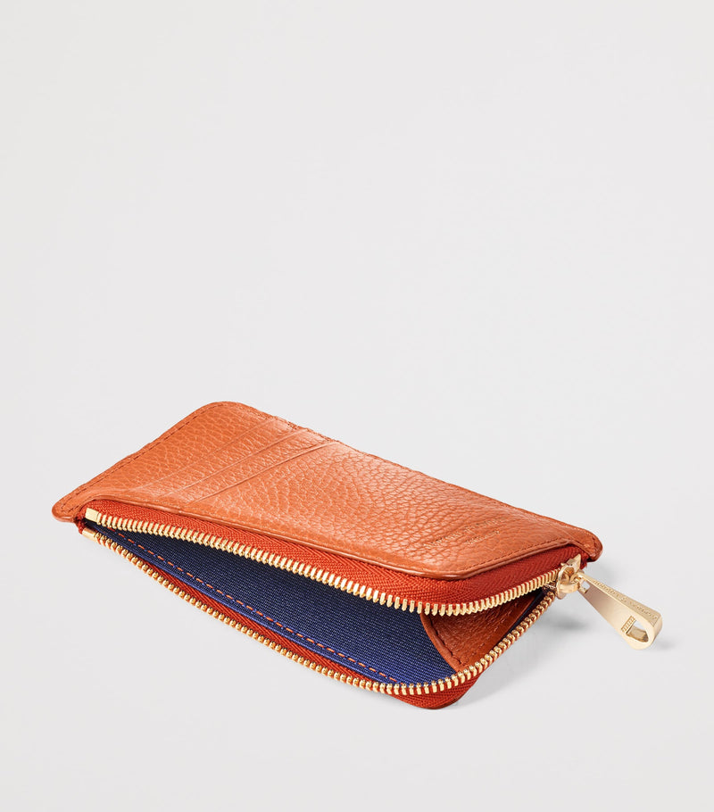 Aspinal of London small zipped leather purse, imported from the UK