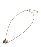 Bvlgari B.zero1 rose gold ceramic necklace - British product