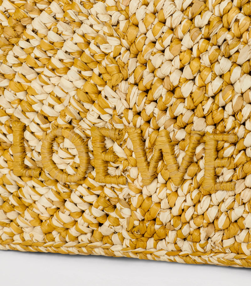 LOEWE Raffia Cala Pouch handwoven raffia bag, UK version