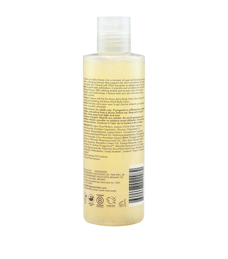 Aromatherapy Associates De-Stress body wash 250ml, imported from the UK