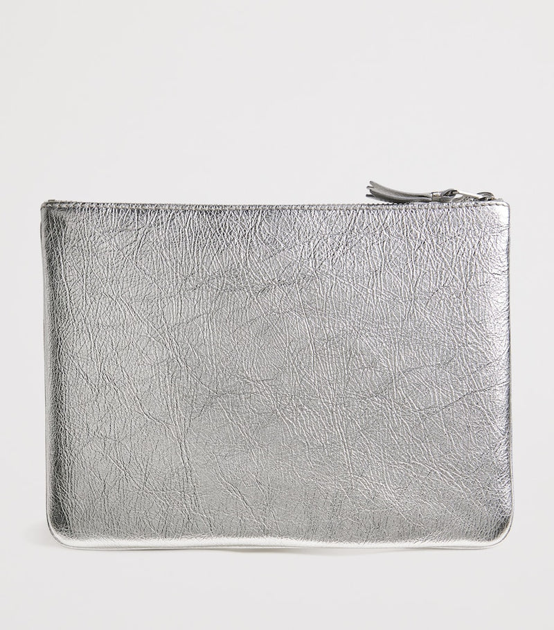 Comme Des Garçons large leather pouch, imported from the UK