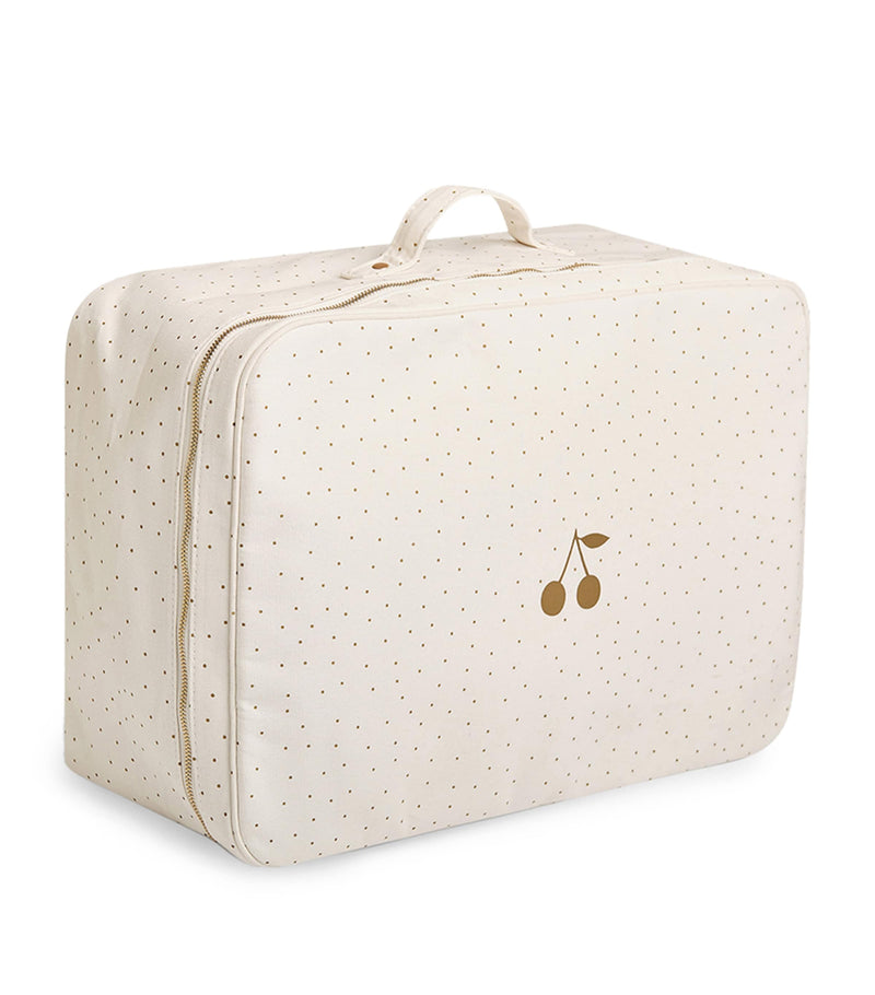 Bonpoint coated cotton children's travel suitcase - British product