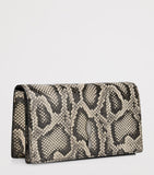 Christian Louboutin Bettina snakeskin clutch bag (British brand)