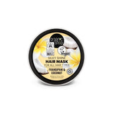 Organic Shop Silky Shine Mask Frangipani Coconut 250ml, imported from the UK