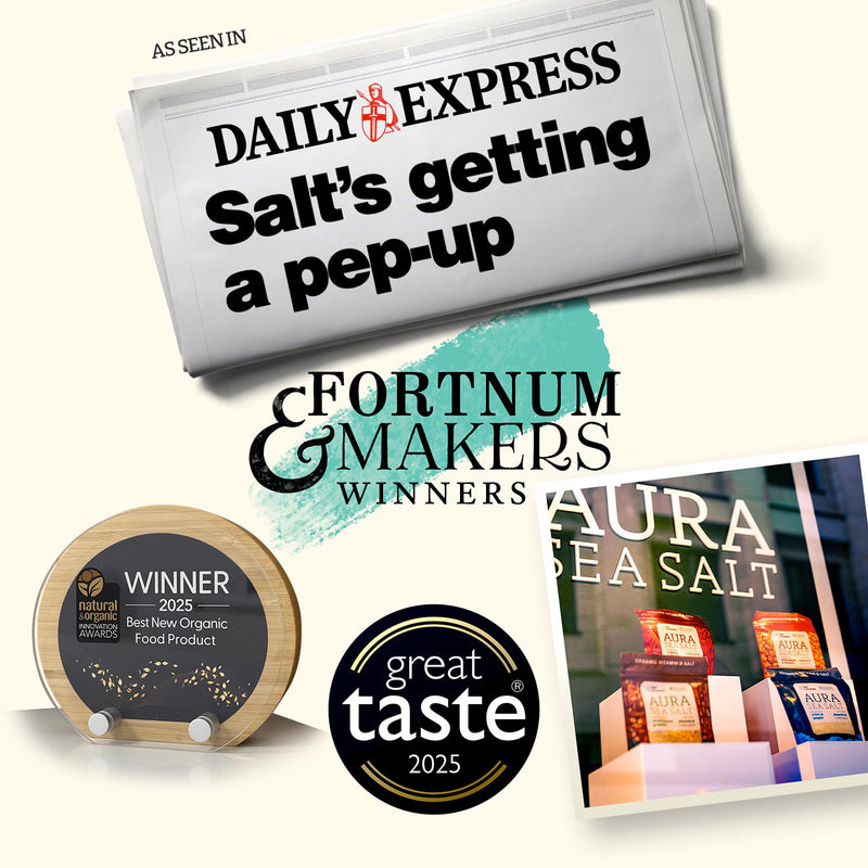 Feel Complete wild garlic sea salt 80g, UK version