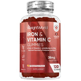 Superdrug WeightWorld Iron Gummies with Vitamin C 120 Gummies- Buy online at McGrocer