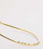Jade Trau yellow gold diamond Constellation Plié choker (British brand)