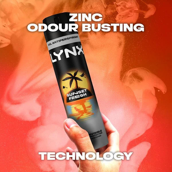 Lynx Sunset Fresh anti-perspirant spray 250ml, UK version