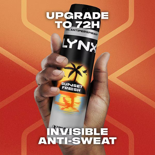 Lynx Sunset Fresh anti-perspirant spray 250ml, UK version