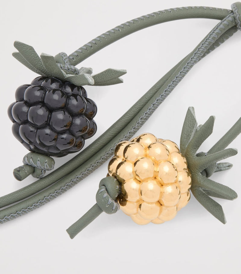 LOEWE berry bag charm with tie fastening (British brand)