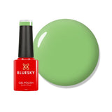 Bluesky gel polish mini Lush Tropics bright green - British product