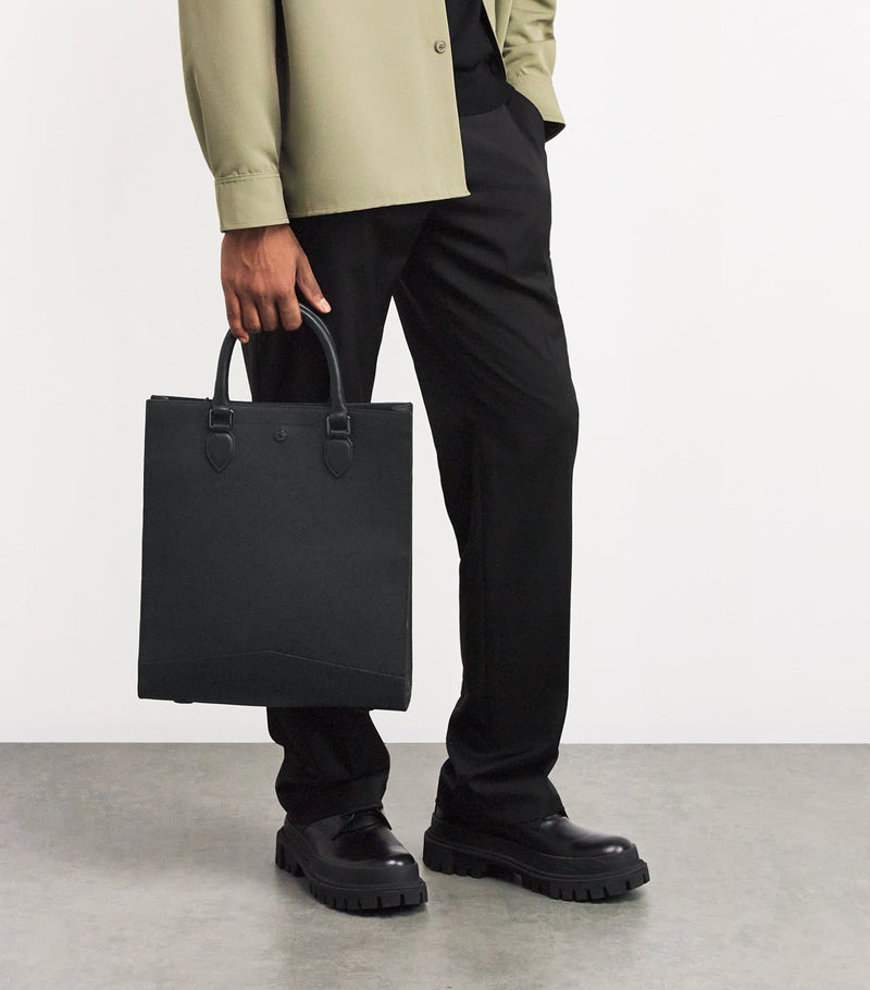 Harrods Saffiano leather tote bag, UK version