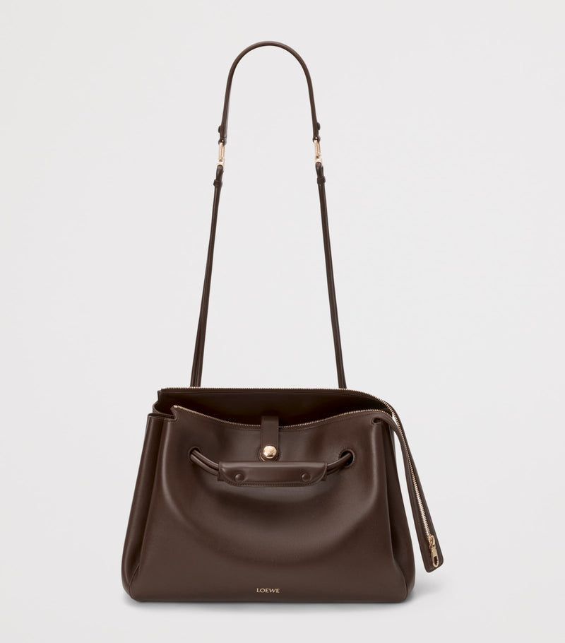 LOEWE grained leather Madrid shoulder bag (British brand)