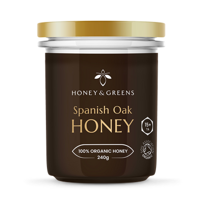 Honey & Greens Bio Eichenhonig TA15+ 240g