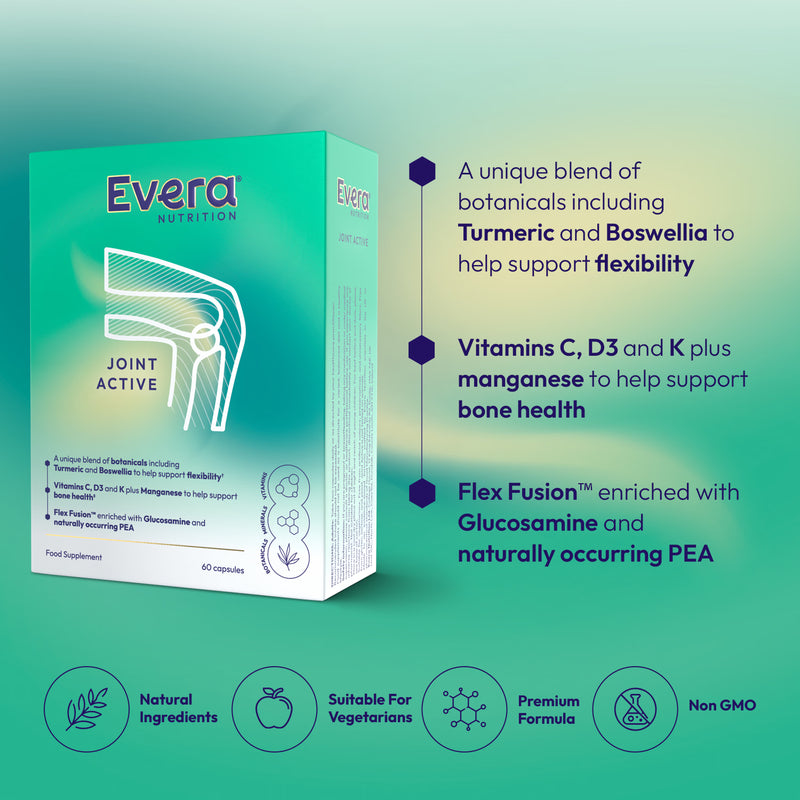 Evera Nutrition Joint Active supplement 60 capsules - British product