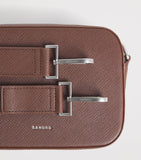 Sandro Paris Saffiano leather cross-body bag, imported from the UK