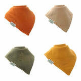 Ziggle Sahara Bandana Dribble Bibs Set 4 Pack (British brand)