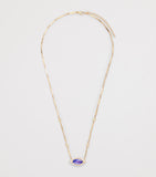 Jacquie Aiche evil eye necklace yellow gold diamond tanzanite (British brand)