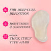 Mielle Pomegranate Honey Curl Custard 340g, imported from the UK