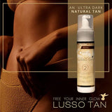 Lusso Tan Self Tanning Mousse Ultra Dark 200ml, UK version