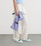 Dolce&Gabbana striped cotton clutch bag, imported from the UK