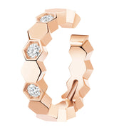 Harrods Chaumet Rose Gold and Diamond Bee de Chaumet Ear Cuff- Buy online at McGrocer