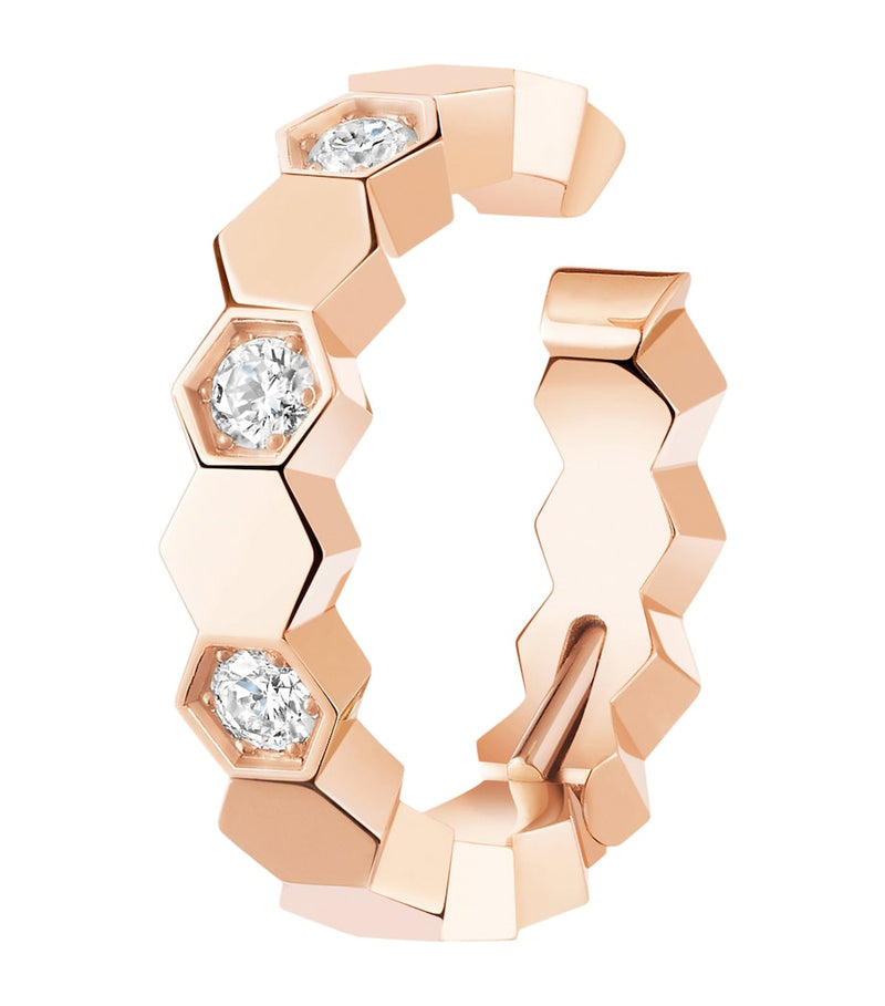 Chaumet Bee de Chaumet rose gold diamond ear cuff (British brand)