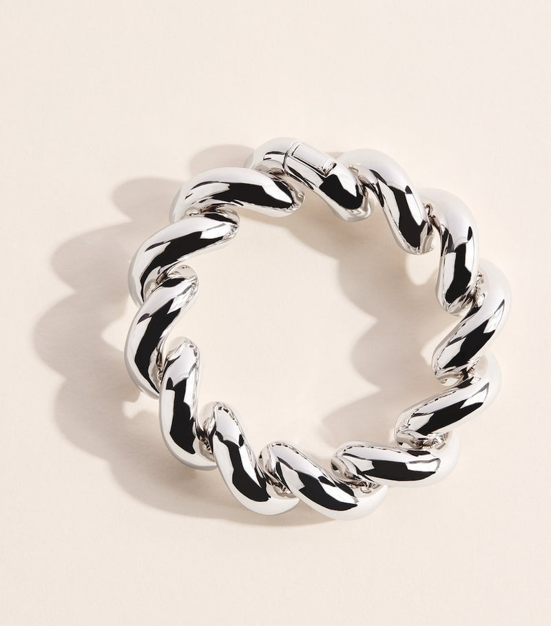 Eddie Borgo Torsade silver-plated bracelet (British brand)