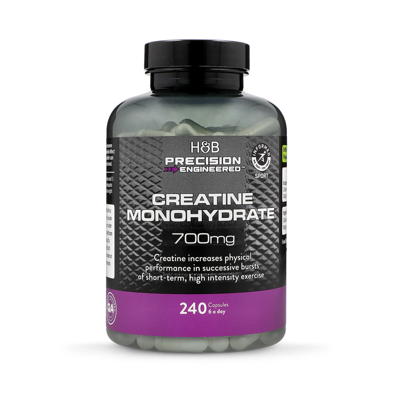 Creatine Monohydrate Capsules 700mg, 240 Count