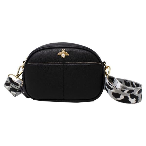 SVNX bee embellished cross body bag, imported from the UK