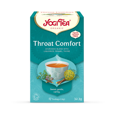 Yogi Tea Throat Comfort Bio-Kräutertee 17 Beutel