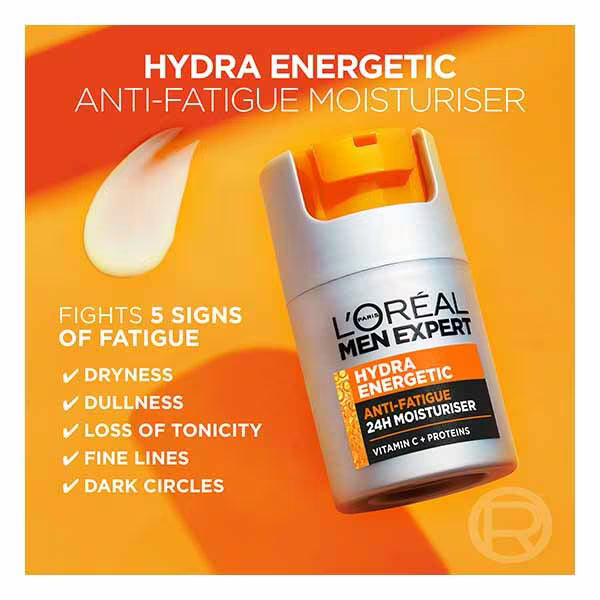 L'Oreal Paris Hydra Energetic Moisturiser 50ml, UK version