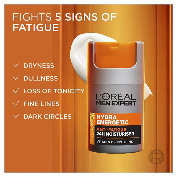 L'Oreal Paris Hydra Energetic Moisturiser 50ml, UK version